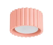 Lampy sufitowe - Sollux SL.1827 - Oprawa punktowa AURA 1xGX53/10W/230V śr. 10 cm różowa - miniaturka - grafika 1