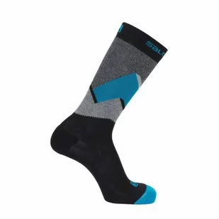 Skarpety Salomon Outline Prism 2pack Dark Grey / Hawaiian Ocean - Skarpetki i podkolanówki sportowe - miniaturka - grafika 1