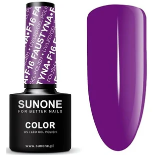 Sunone Lakiery hybrydowe 5ml F16 Faustyna - Lakiery hybrydowe Sunone Lakiery hybrydowe 5ml F16 Faustyna - Lakiery hybrydowe - miniaturka - grafika 1