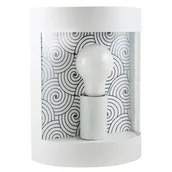 Lampy ogrodowe - Polux Muret Biały kinkiet zewnętrzny 312372 312372 - miniaturka - grafika 1