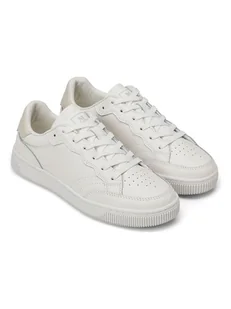 Marc O´Polo Skórzane sneakersy w kolorze białym - Trampki damskie - miniaturka - grafika 1