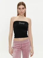 Koszulki i topy damskie - Juicy Couture Top Babey JCWCT23310 Czarny Slim Fit - miniaturka - grafika 1