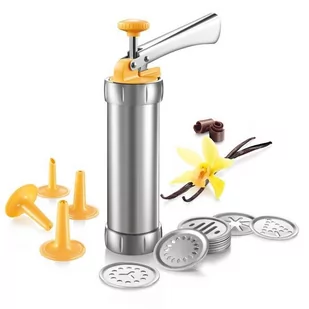 Tescoma Praska do ciasta/dekorator DELÍCIA, metalowa - Pozostałe akcesoria kuchenne - miniaturka - grafika 1