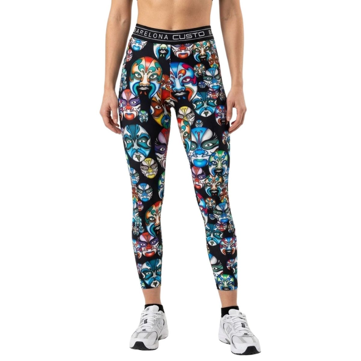 Legginsy damskie Custo Barcelona dopasowane sportowe-S
