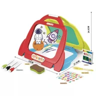 Zabawki kreatywne - 4 w 1 tablica do rysowania z akcesoriami - 14 elementów - miniaturka - grafika 1