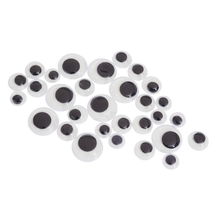 Asortyment świecących w ciemności oczu ruchomych