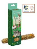 Przysmaki dla gryzoni - LITTLE ONE Bezzbożowy baton z kwiatami 160g [32360] - miniaturka - grafika 1