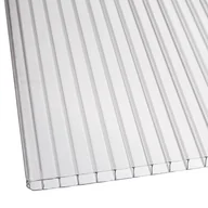 Pokrycia dachowe - Płyta komorowa z poliwęglanu, bezbarwna, 10 mm wym. 200x105 cm - miniaturka - grafika 1