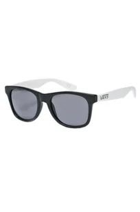 Okulary przeciwsłoneczne Vans Spicoli Sunglasses - black / white - Okulary przeciwsłoneczne - miniaturka - grafika 1
