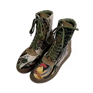 Moda i Uroda OUTLET - DOGO Damskie buty do połowy łydki, wielokolorowe, 5,5 UK, Wielokolorowy, 38.5 EU - miniaturka - grafika 1