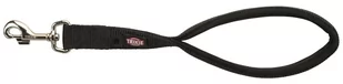 Trixie Smycz Premium krótka M-XL 30 cm/25 mm czarna - Smycze dla psów - miniaturka - grafika 1