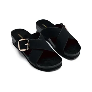 GIOSEPPO WINN, japonki damskie, czarne, 40 EU, Czarny (Black), 40 EU - Klapki i japonki damskie - miniaturka - grafika 1