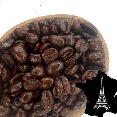 Kawa smakowa arabica Francuska Noc ziarnista/mielona 1kg