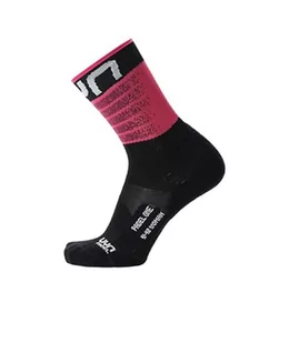 UYN S100290 PADEL ONE Skarpetki Damskie Czarny/Różowy 40, Czarny/Różowy, 40 EU - Skarpetki damskie - miniaturka - grafika 1