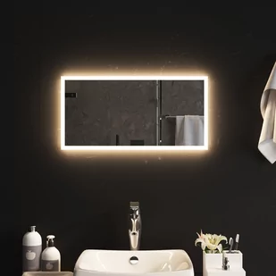 vidaXL Lustro łazienkowe z LED, 30x60 cm - Lustra - miniaturka - grafika 1