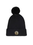 Czapki dla dzieci - MICHAEL KORS KIDS Czapka R30223 Czarny - miniaturka - grafika 1