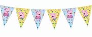 Urodziny dziecka - Baner flagi Świnka Peppa - 230 cm - 1 szt. - miniaturka - grafika 1