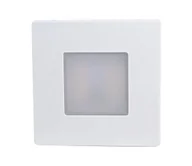 Lampy ogrodowe - LED Zewnętrzne oświetlenie schodowe LED/1,7W/230V 3000/4000/6000K IP54 białe - miniaturka - grafika 1