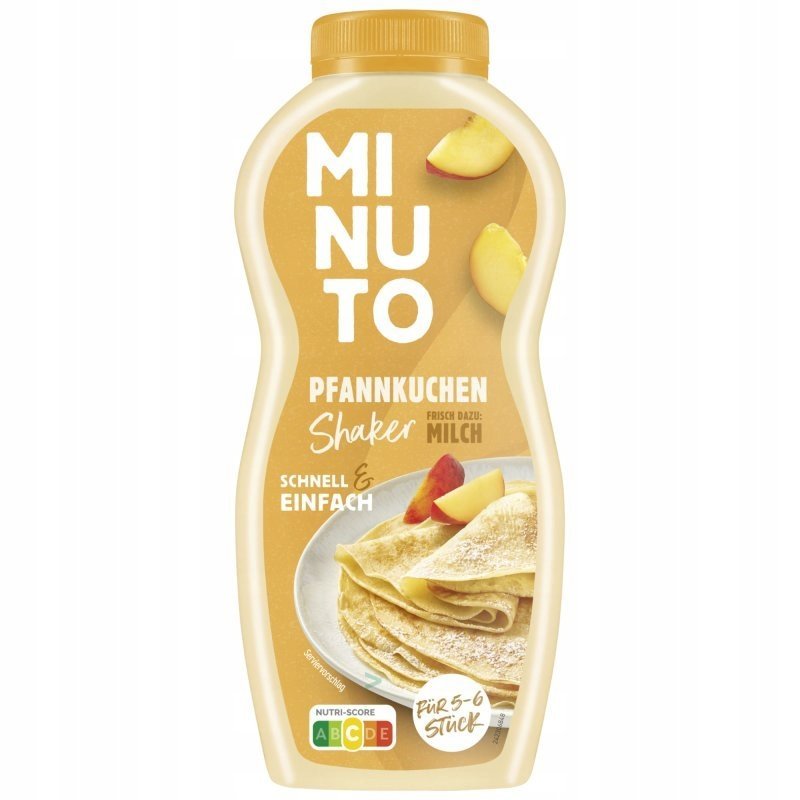MINUTO * NALEŚNIKI CREPES GOTOWA MIESZANKA SHAKER z Niemiec