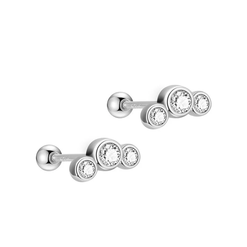 Kolczyki Helix Trio