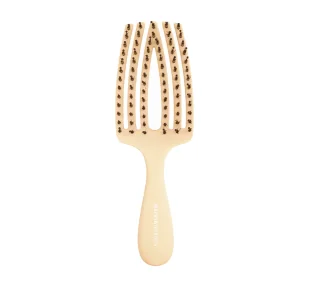 Olivia Garden Finger Brush Care Mini Kids - szczotka do rozczesywania włosów dla dzieci, żółta - Szczotki do włosów dla dzieci - miniaturka - grafika 1