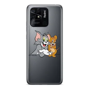 ERT GROUP etui na telefon Xiaomi REDMI 10C, case oryginalny i oficjalnie licencjonowany przez Tom & Jerry, wzór 005, optymalnie dopasowane, plecki z TPU częściowo przeźroczyste - Etui i futerały do telefonów - miniaturka - grafika 1