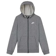 Bluzy dla chłopców - NIKE Bluza chłopięca B Nsw Ft Club Fz - miniaturka - grafika 1