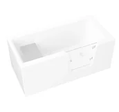 Obudowy do wanien - Obudowa wanny prostokątne 70x57 cm Polimat Avo/Vovo biały połysk 00627 - miniaturka - grafika 1