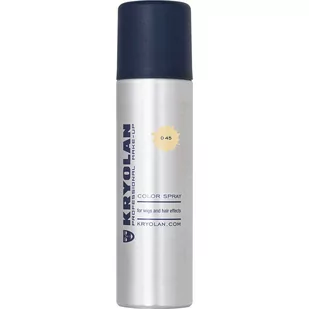 Kryolan, koloryzujący spray do włosów, 150ml, D45 - GOLD BLONDE - Farby do włosów i szampony koloryzujące - miniaturka - grafika 1