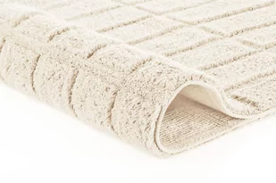 Kleine Wolke Tiles Ekologiczny Dywan kąpielowy naturalny beż 60x 60 cm ECO CARE - Dywaniki łazienkowe - miniaturka - grafika 1