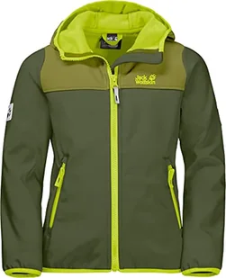Jack Wolfskin Fourwinds Dziecięca Kurtka Softshellowa, Greenwood, 92 - Kurtki i płaszcze dla chłopców - miniaturka - grafika 1