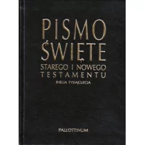 Pallottinum Biblia Tysiąclecia - format oazowy, ekoskóra praca zbiorowa