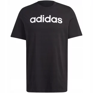 Koszulka męska adidas Essentials Single Jersey Linear Embroidered Logo Tee - Koszulki męskie Koszulka męska adidas Essentials Single Jersey Linear Embroidered Logo Tee - Koszulki męskie - miniaturka - grafika 1