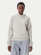 Bluzy damskie - Calvin Klein Bluza Hero Logo K20K205449 Szary Regular Fit - miniaturka - grafika 1