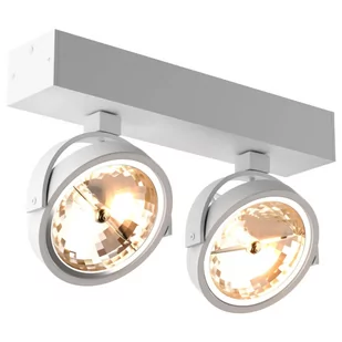 Zumaline Spot Lampa Sufitowa Go Sl2 89964-g9 Zumaline Metalowa Oprawa Ścienna Regulowane Reflektory Białe 89964-G9 - Oprawy, klosze i abażury - miniaturka - grafika 1