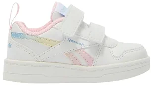 Reebok Royal Prime 2.0 Two Strap sneakersy dziewczęce, Ftwrwhite Frostedberry Y2kblue, 28 EU - Buty dla dziewczynek - miniaturka - grafika 1