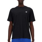 Koszulki sportowe męskie - Koszulka New Balance MT41509BK - czarna - miniaturka - grafika 1