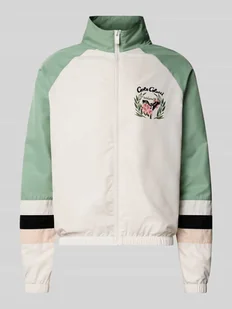 Bluza rozpinana ze stójką - Kurtki i kamizelki sportowe męskie - miniaturka - grafika 1