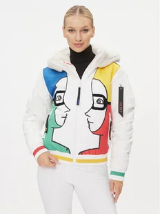 Rossignol Kurtka narciarska Space RLMWJ51 Biały Regular Fit - Kurtki narciarskie - miniaturka - grafika 1