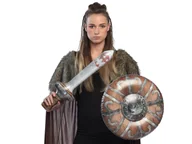 Dodatki do strojów karnawałowych - Dmuchaniec Miecz i tarcza - 2 szt. - miniaturka - grafika 1