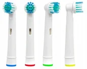 Końcówki do szczoteczek elektrycznych - Końcówki Do Szczoteczki Elektrycznej 4Szt - miniaturka - grafika 1