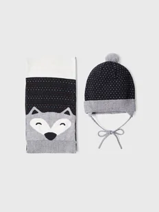Zestaw Szalik i Czapka MAYORAL - 10279 Carbono 15 - Moda i Uroda OUTLET - miniaturka - grafika 1