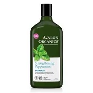 Szampony do włosów - Avalon Organics Szampon miętowy wzmacniający - 325 ml - miniaturka - grafika 1