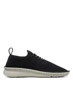 Trampki damskie - Clarks Sneakersy w kolorze czarnym - miniaturka - grafika 1