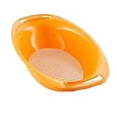 Pozostałe akcesoria kuchenne - BORNER Miska do szatkownic i tarek z sitkiem BORNER, pomarańczowa, 23x10 cm - miniaturka - grafika 1