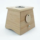 Akcesoria medycyny naturalnej - Bambusowe pudełko na 1 moksę - miniaturka - grafika 1