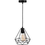 Lampy sufitowe - Polux Lampa wisząca VIGO loft E27 druciana 314611 - miniaturka - grafika 1