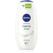 Kosmetyki do kąpieli - Nivea Creme Aloe żel pod prysznic 250 ml dla kobiet - miniaturka - grafika 1