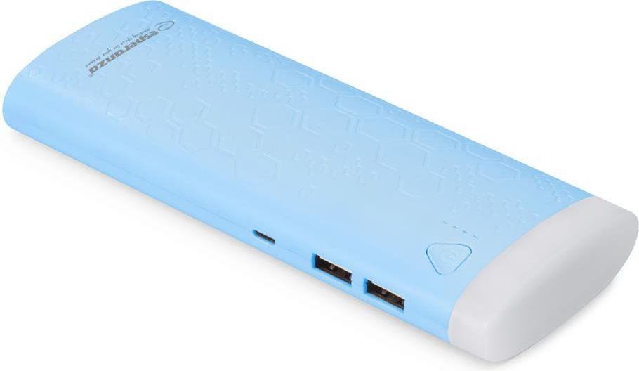 Esperanza Fermion 10000 mAh Niebieski EMP114B