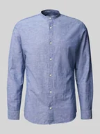 Koszule męskie - Koszula casualowa o kroju slim fit z dodatkiem lnu model ‘JJEBREEZE’ - miniaturka - grafika 1